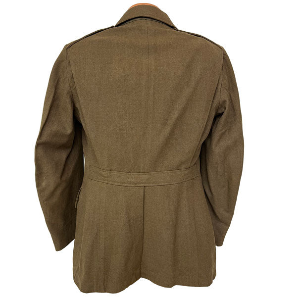 US ARMY WWII MENS OD DRESS WOOL COAT