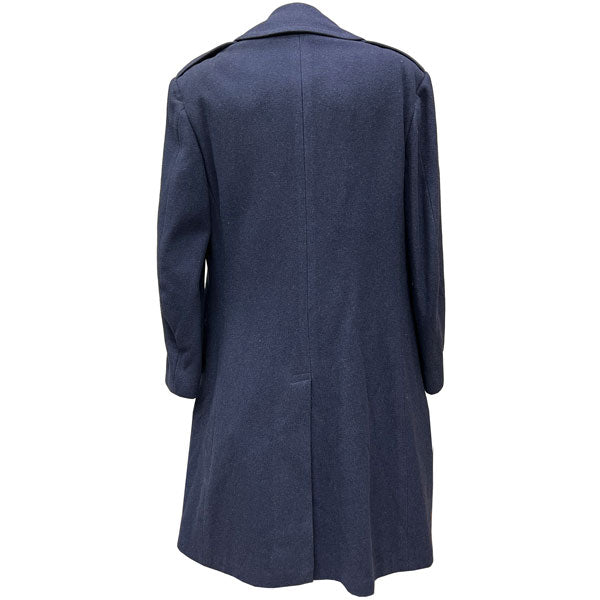 US AIR FORCE HEAVY BLUE WOOL TRENCH COAT