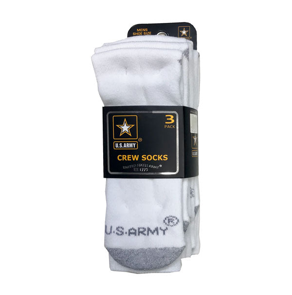 US ARMY 3PACK MENS CREW SOCKS