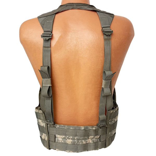US GI SURPLUS ACU MOLLE FIGHTING LOAD CARRIER VEST