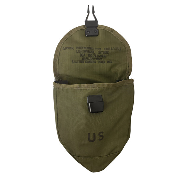 US GI SURPLUS NYLON OD SHOVEL COVER