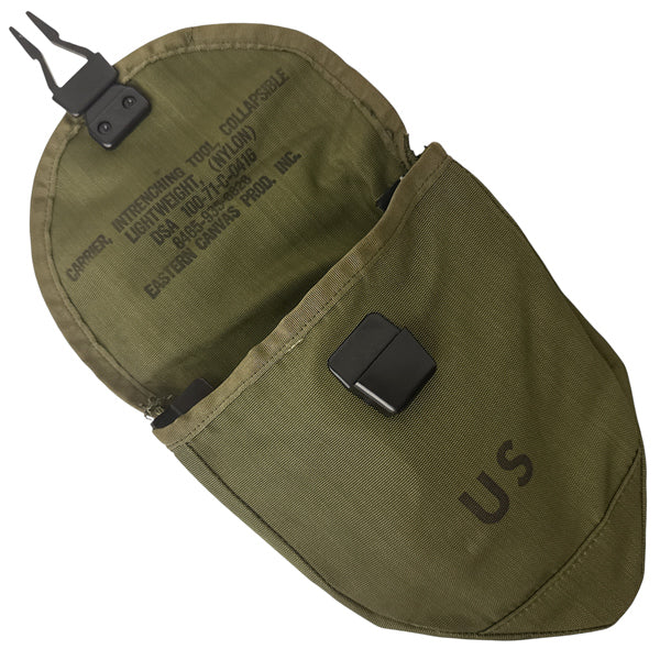US GI SURPLUS NYLON OD SHOVEL COVER