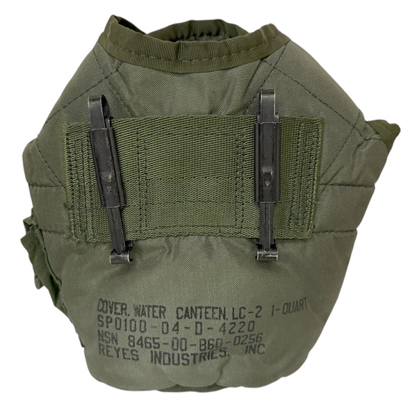 US SURPLUS 1QT OD CANTEEN COVER LIKE NEW