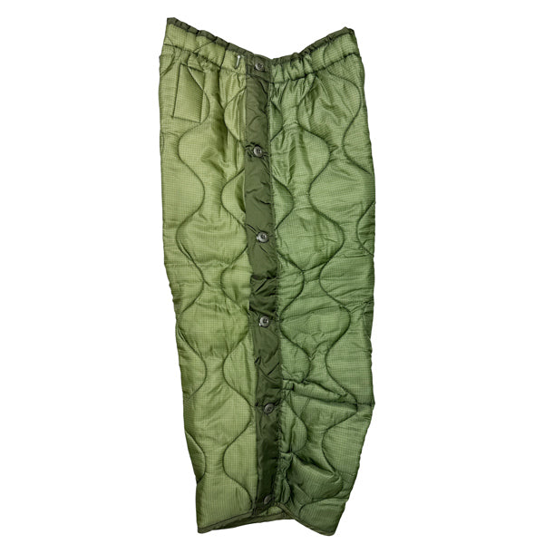 US SURPLUS COLD WEATHER PANTS LINER WITH BUTTONS