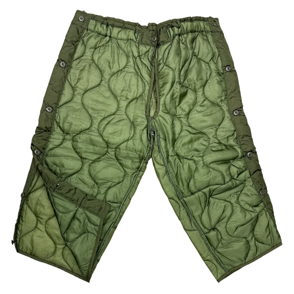 US SURPLUS COLD WEATHER PANTS LINER WITH BUTTONS