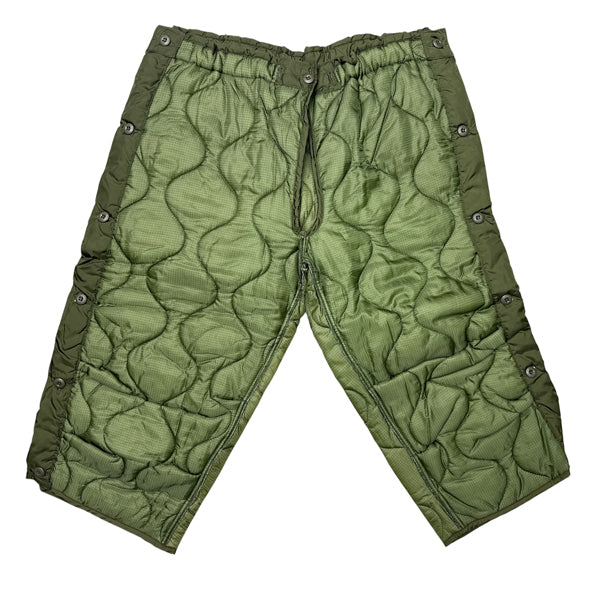 US SURPLUS COLD WEATHER PANTS LINER WITH BUTTONS