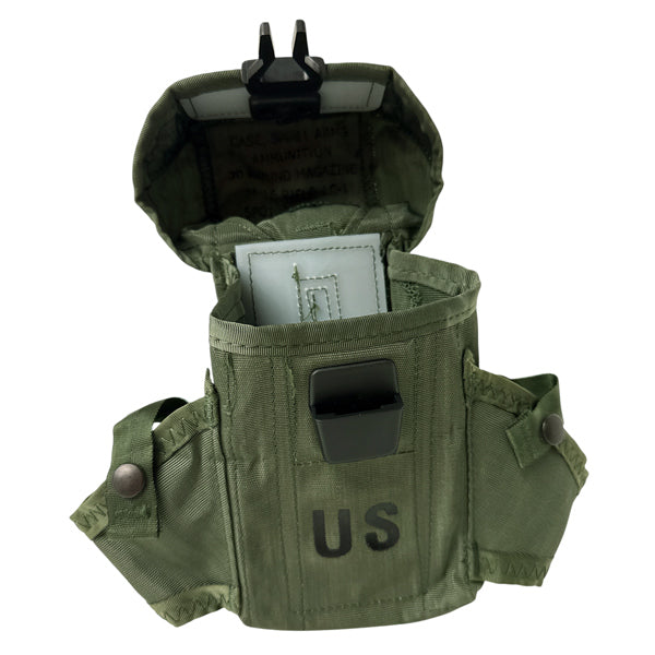 US GI MILITARY SURPLUS NEW OD M16 AMMO POUCH