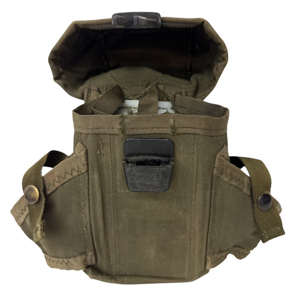 US GI MILITARY SURPLUS USED OD M16 AMMO POUCH