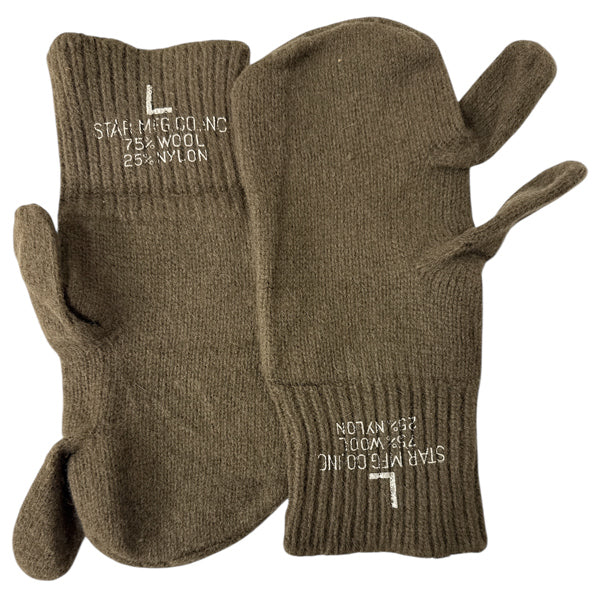 US SURPLUS WOOL TRIGGER FINGER LINERS