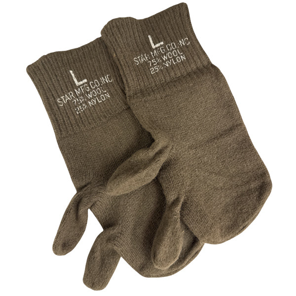 US SURPLUS WOOL TRIGGER FINGER LINERS