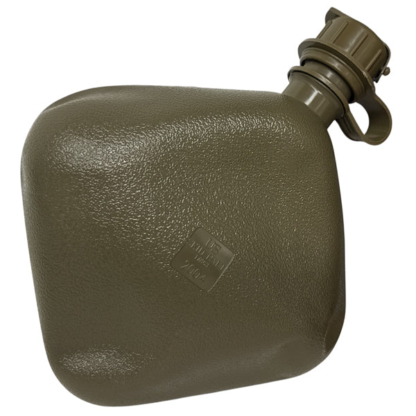 US SURPLUS 2QT OD COLLAPSIBLE CANTEEN WITH COVER