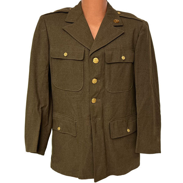 US ARMY WWII MENS SERGE WOOL COAT