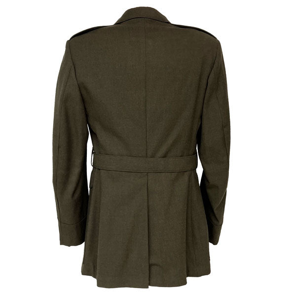 USMC SURPLUS POLY/WOOL GREEN GABARDINE COAT