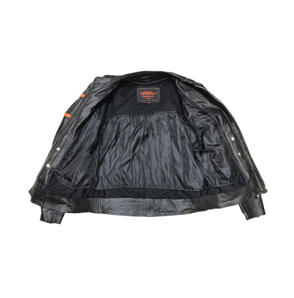 UNIK® PREMIUM LEATHER SCOOTER JACKET