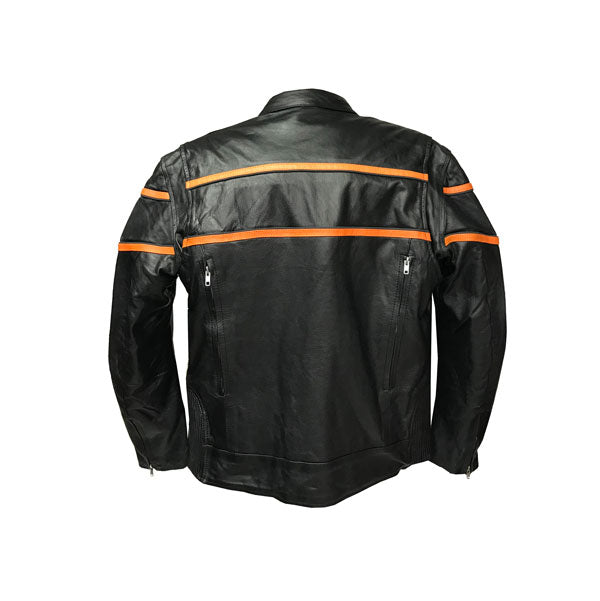 UNIK® PREMIUM LEATHER SCOOTER JACKET