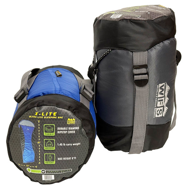 WORLD FAMOUS SPORTS® 40°F ULTRA LIGHT SLEEPING BAG