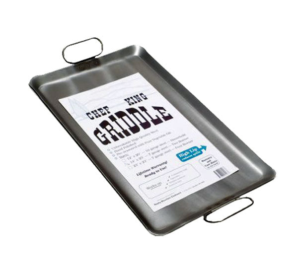 ROCKY MOUNTAIN COOKWARE 12"X 20" CHEF KING GRIDDLE