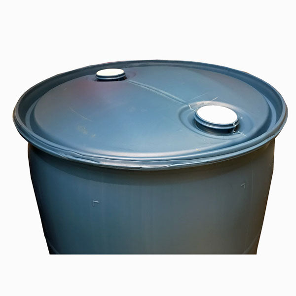 55 GALLON BLUE TIGHT HEAD PLASTIC DRUM