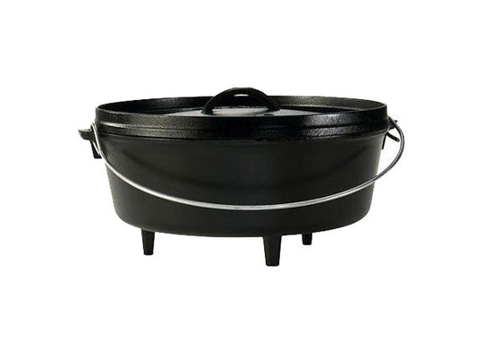LODGE CAST IRON 6QT SEASONED DUTCH OVEN-AMERICAN MADE