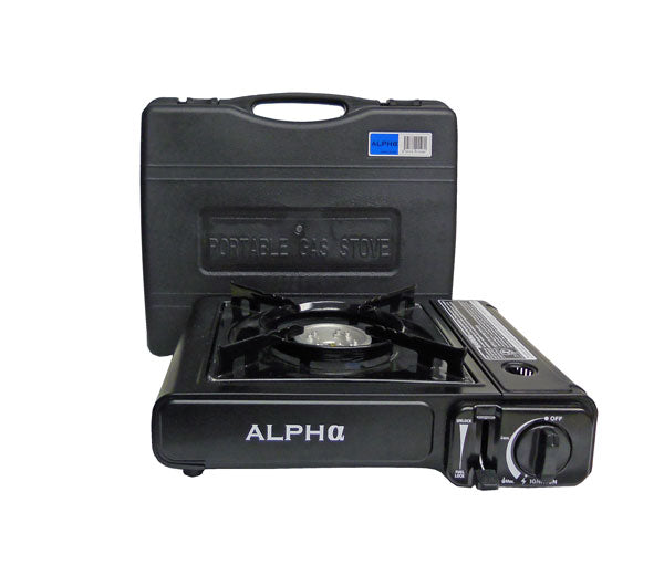 ALPHA GS-1500 PORTABLE BUTANE GAS SINGLE BURNER STOVE