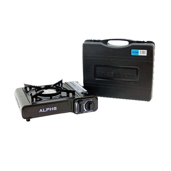 ALPHA GS-1500 PORTABLE BUTANE GAS SINGLE BURNER STOVE
