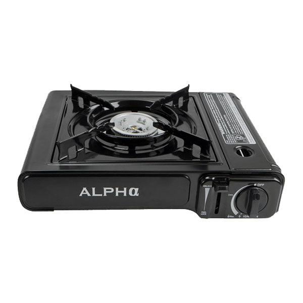 ALPHA GS-1500 PORTABLE BUTANE GAS SINGLE BURNER STOVE