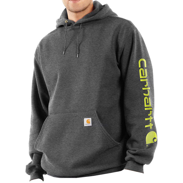 CARHARTT® MENS LOOSE-FIT MIDWEIGT LOGO GRAPHIC HOODIE