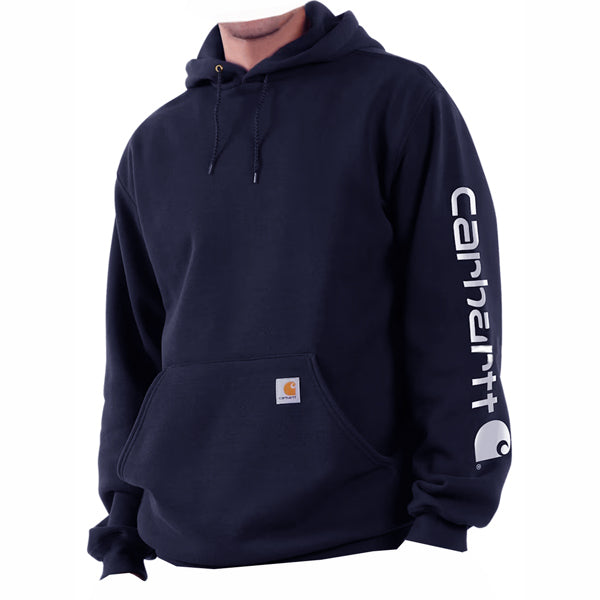CARHARTT® MENS LOOSE-FIT MIDWEIGT LOGO GRAPHIC HOODIE