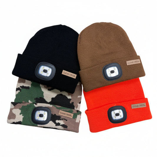 CLEAR CREEK®  KNIT BEANIE WITH LIGHT