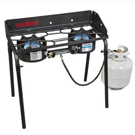 CAMPCHEF® EXPLORER 2 BURNER CAMP STOVE