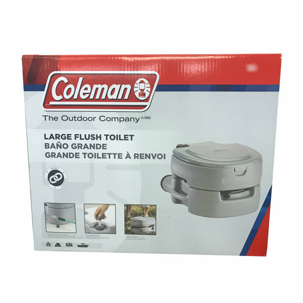 COLEMAN PORTABLE LARGE FLUSH TOILET