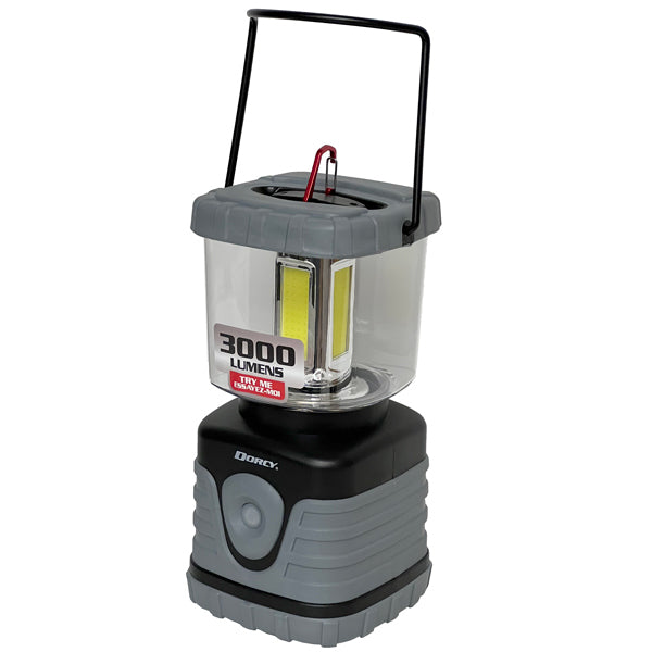 DORCY® 3000 LUMENS COB LED 160 DAY LANTERN