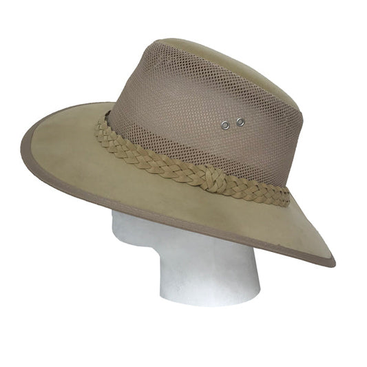 DORFMAN PACIFIC® MENS SOAKER HAT WITH MESH SIDES