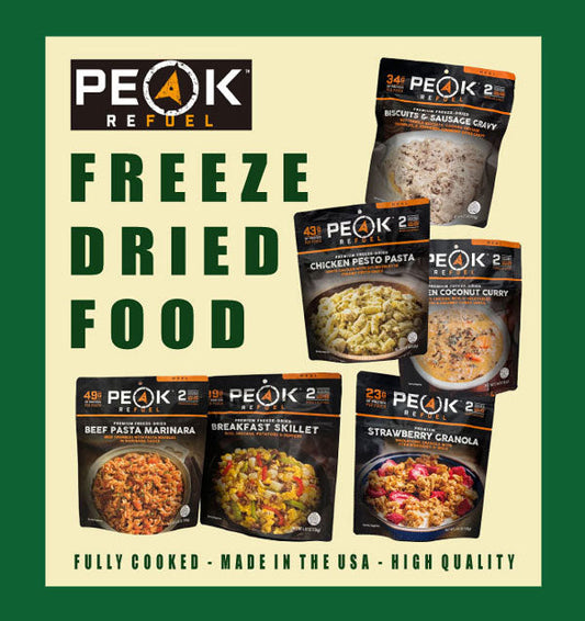 PEAK REFUEL™ PREMIUM FREEZE-DRIED MEAL