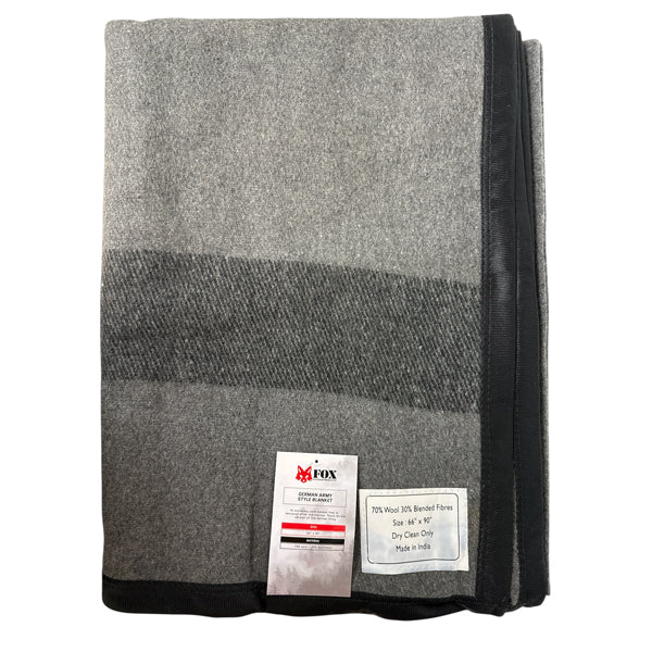 FOX OUTDOOR PRODUCTS® 70% WOOL GERMAN ARMY STYLE BLANKET