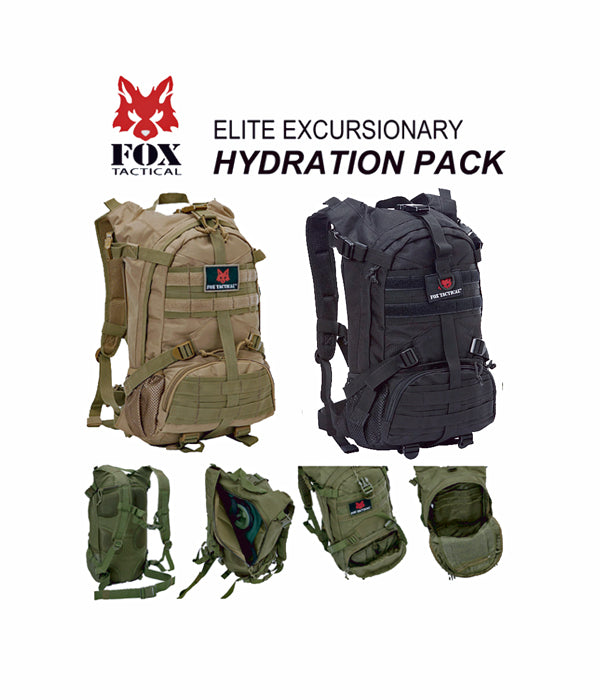 FOX TACTICAL ELITE EXCURSIONARY HYDRATION PACK