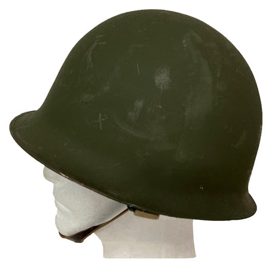 ARMY SURPLUS FRENCH M51 HELMET WITH LINER