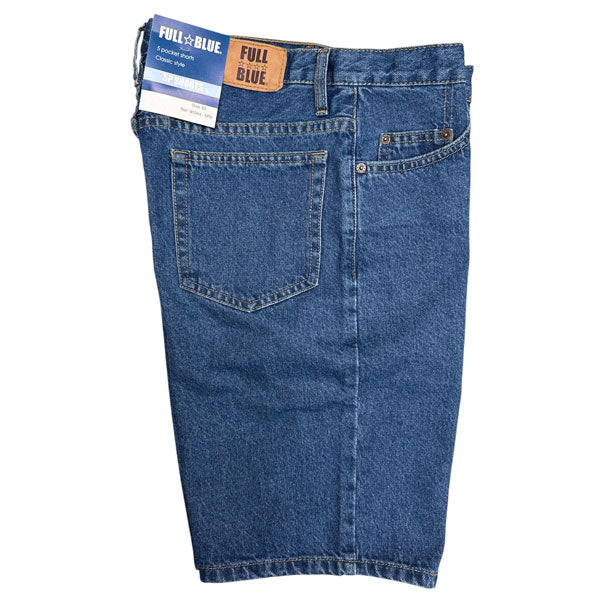 FULL BLUE MENS DENIM SHORTS