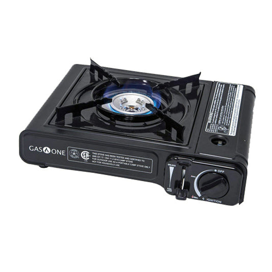 GAS-ONE PORTABLE SINGLE BURNER GAS STOVE