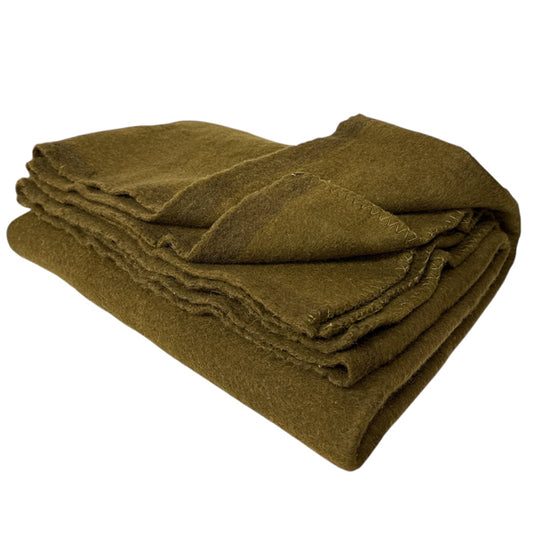 GENUINE HUNGARIAN MILITARY SURPLUS 80% WOOL BLANKET