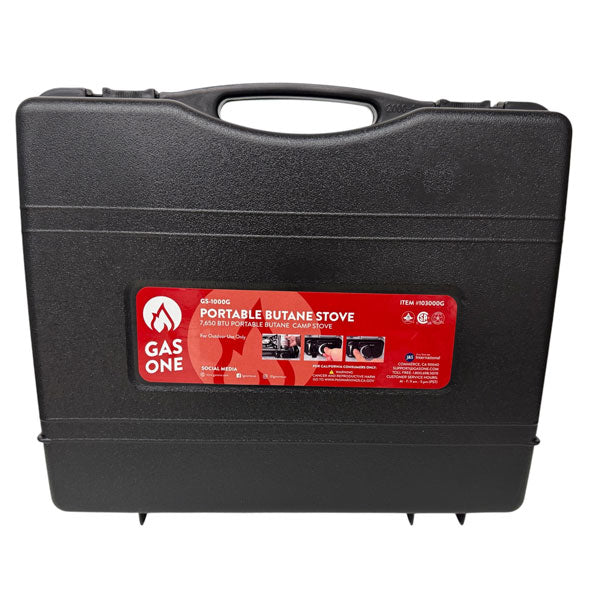 GAS-ONE PORTABLE SINGLE BURNER BUTANE STOVE