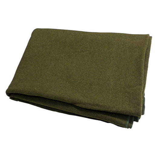 GENUINE US GI 100% WOOL OLIVE GREEN BLANKET