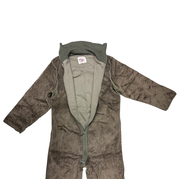 GERMAN ARMY SURPLUS TANKER'S FLEECE LINER COVERALL