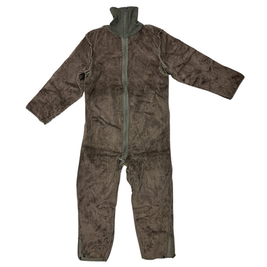 GERMAN ARMY SURPLUS TANKER'S FLEECE LINER COVERALL