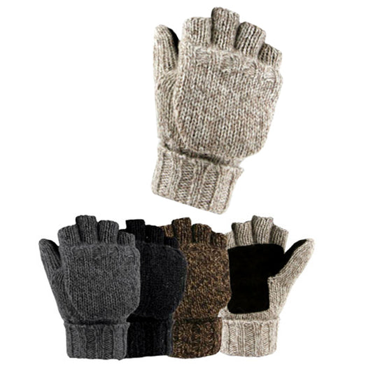 GRAND SIERRA RAGG WOOL FLIP-TOP GLOVES