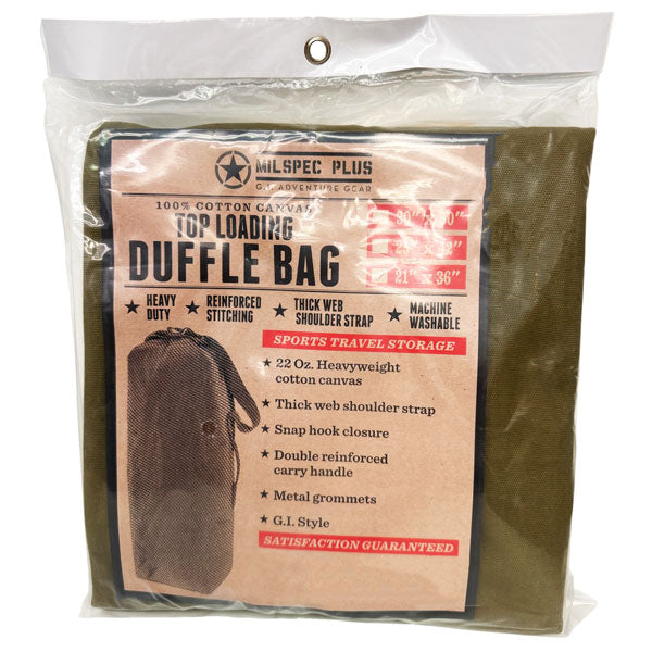 MILSPEC PLUS TOP LOADING DUFFEL BAG