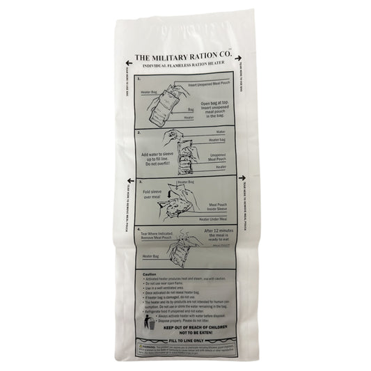 INDIVIDUAL FLAMELES RATION HEATER (MRE HEATER)