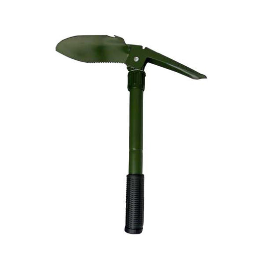 MINI FOLDING GREEN SHOVEL WITH CAMO SHEATH