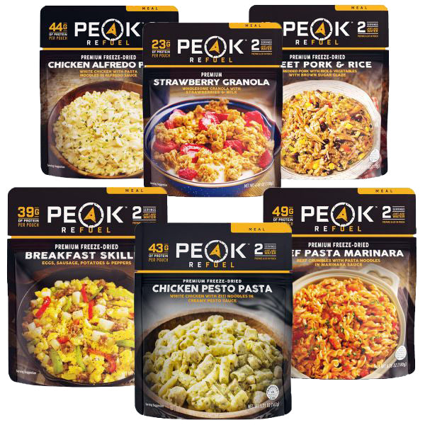 PEAK REFUEL™ PREMIUM FREEZE-DRIED MEAL