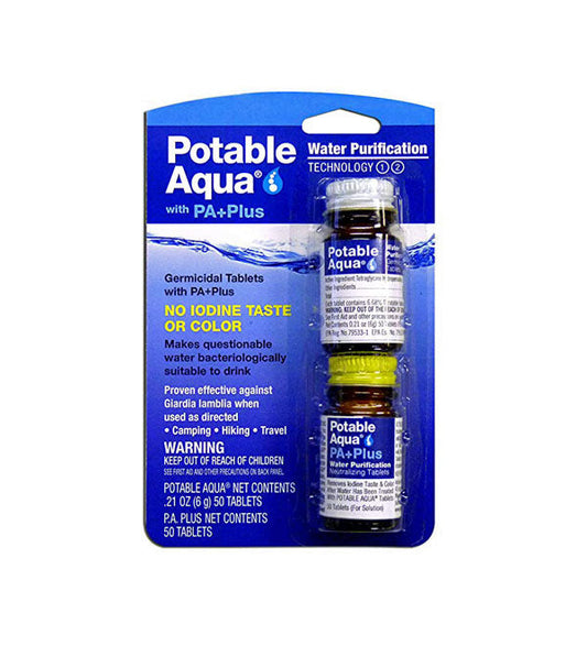 POTABLE WATER® WITH PA+PLUS WATER PURIFICATION TECHNOLOGY 1 AND 2